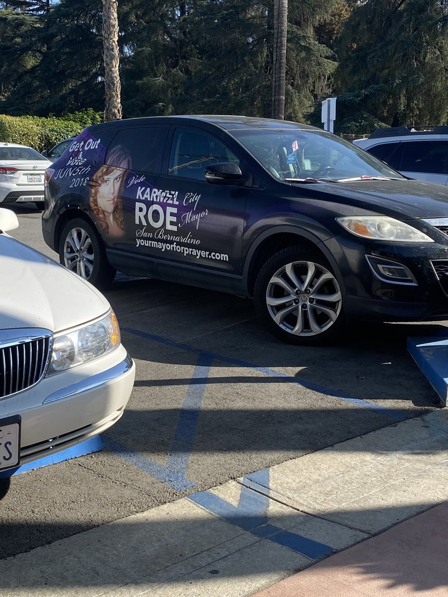 socopants's tweet photo. Note to anyone running for office in the future: 

1. Car decals are a BIG no-no
2. Don’t add dates on any of your marketing if you want to reuse it again. 

#politicsislife https://t.co/Tg4rNHImWH