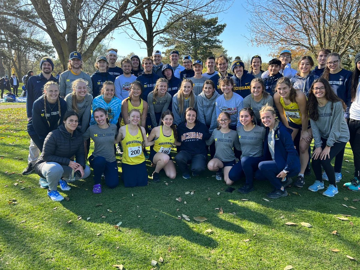 UMDearbornXC's tweet photo. Congratulations to our men’s and women’s team on a great last meet at this years conferences. And thank you to our seniors for the past 4-5 seasons you’ve spent with us, we’ll miss you! https://t.co/idDntu3mVJ