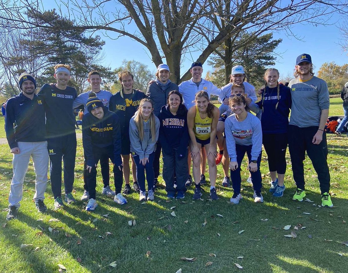 UMDearbornXC's tweet photo. Congratulations to our men’s and women’s team on a great last meet at this years conferences. And thank you to our seniors for the past 4-5 seasons you’ve spent with us, we’ll miss you! https://t.co/idDntu3mVJ