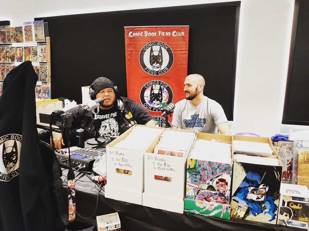 CBfiendclub's tweet photo. Just interviewed the our good friend Nemes1s_pr1me from The Comic Com Podcast! Video will be up tomorrow on our YouTube channel!!
#ComicBookFiendclub #cbfc #cbfceastchapter #cbfcmidwestchapter #cbfcwestchapter #cbfcsouthchapter #cbfcinternationalchapter #cbfccanadianchapter https://t.co/KSNwALan2u