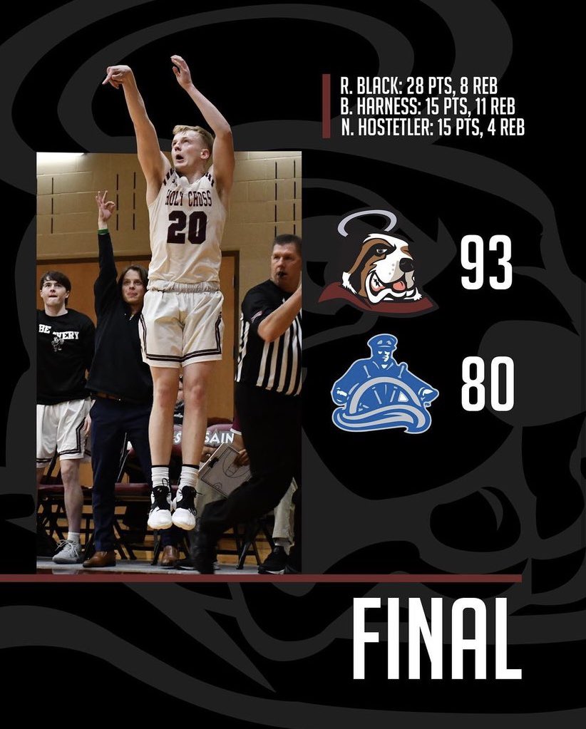 HCCMBB's tweet photo. Six in double digits in the WIN!! https://t.co/RNkm6hocVt