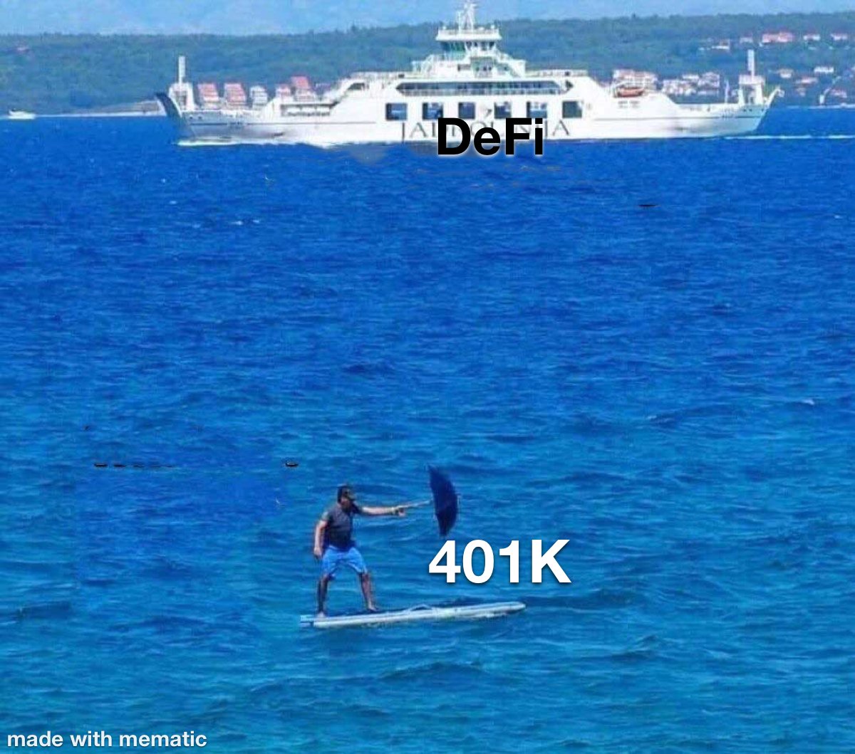 husker_eth's tweet photo. Living the Tradfi life, may get you there, but going the #DAOpunk way by riding the #DeFi wave will lead you to a more fulfilling life faster. Take your first steps by joining @DAOpunksNFT and @banklessDAO #JustDAOIt https://t.co/QjbW9t3W0D