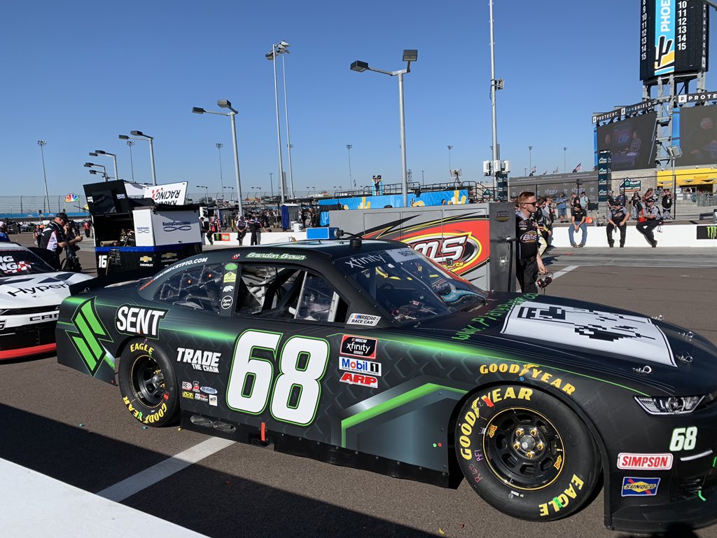 BMSRaceTeam's tweet photo. It’s time for some @NASCAR_Xfinity Series qualifying at @phoenixraceway!

Tune in NOW on NBCSN. 📺 

@tradethechain | @SENTtoken | @DogelonMars | @PlatyPunks_Real https://t.co/Srb1FA5Vqq