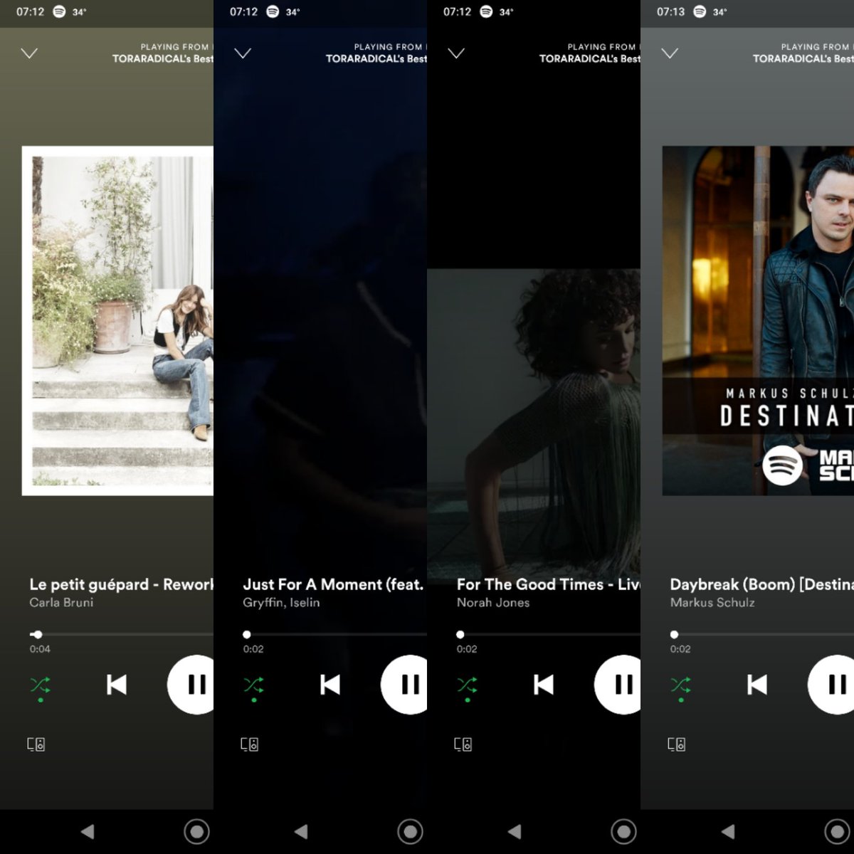 DJSangsta's tweet photo. #First4Songs on 11-4-21: #LePetitGuépard by #CarlaBruni, #JustForAMoment by #Gryffin featuring #Iselin, #ForTheGoodTimes by #NorahJones, #Daybreak by #MarkusSchulz.
#music #DJSangsta #musicislife #Spotify #musicismyescape #oooShiny https://t.co/2SDMQJ9hvf