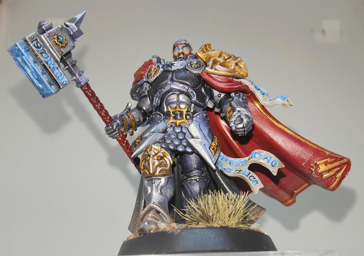 GriffsMiniWorks's tweet photo. One more for D&amp;D. 
Stormcast make for amazing D&amp;D Paladin-type models.
#stormcast #paintingwarhammer #dnd5e #paintingminiatures https://t.co/87bCBUEwvi