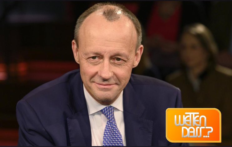 Friedrich M. aus Arnsberg wettet, dass er sich dreimal in Folge erfolglos als Kandidat für den Parteivorsitz seiner Partei bewerben kann. 

#wettendass