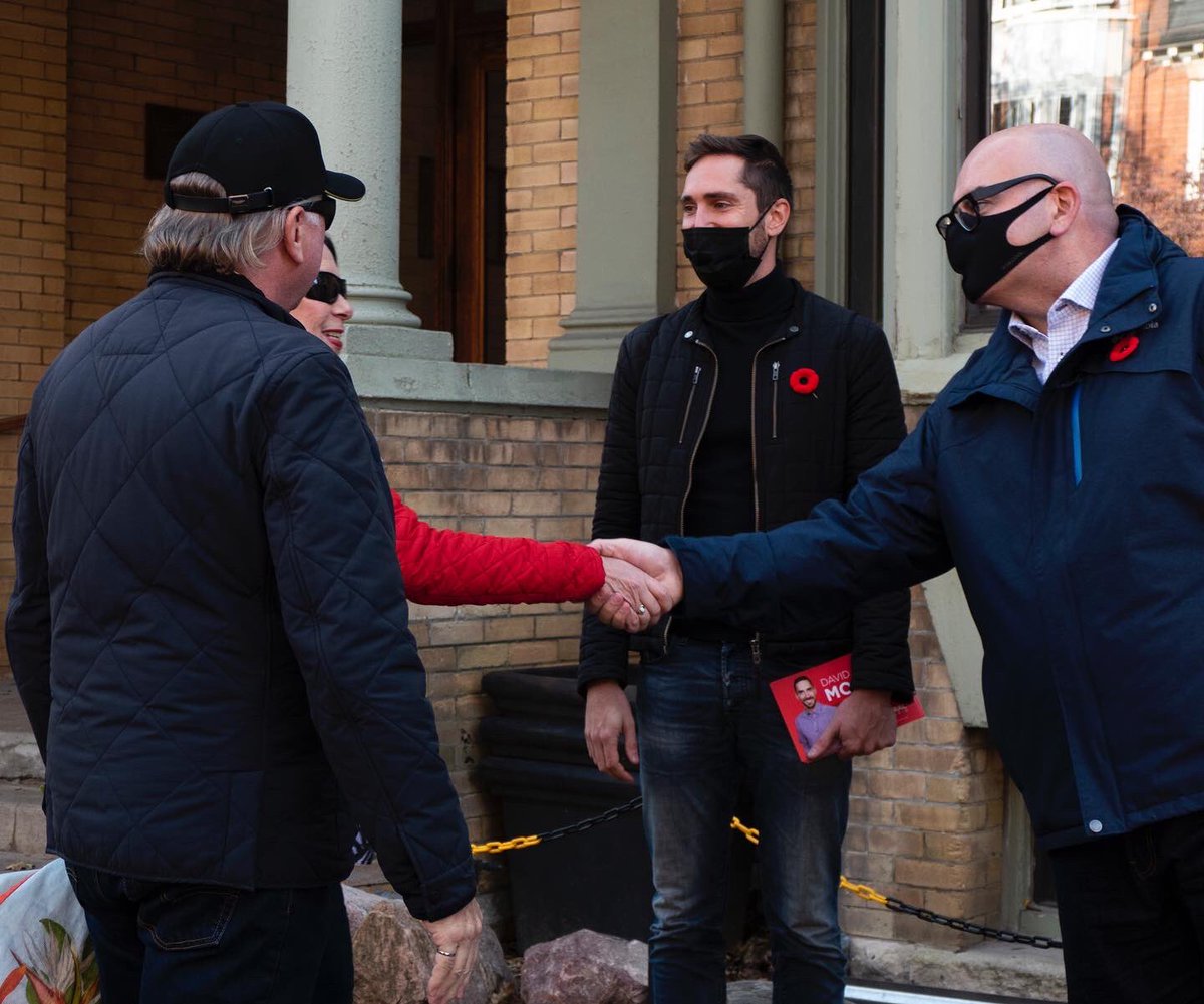 DavidMorris_TO's tweet photo. Thank you to @stevendelduca for joining us today in #TorCen for the Day of #OLPAction 

This community and this province are in need of a leader who is smart, compassionate and dedicated to all of us having the opportunity to succeed. 

#onpoli https://t.co/wrSfMwK5DW