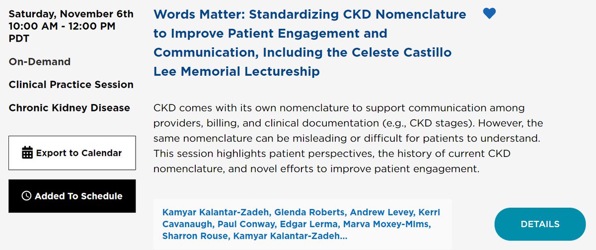 edgarvlermamd's tweet photo. Words Matter: Standardizing CKD Nomenclature to Improve Patient Engagement and Communication #KidneyWk https://t.co/NuduEZMgQV