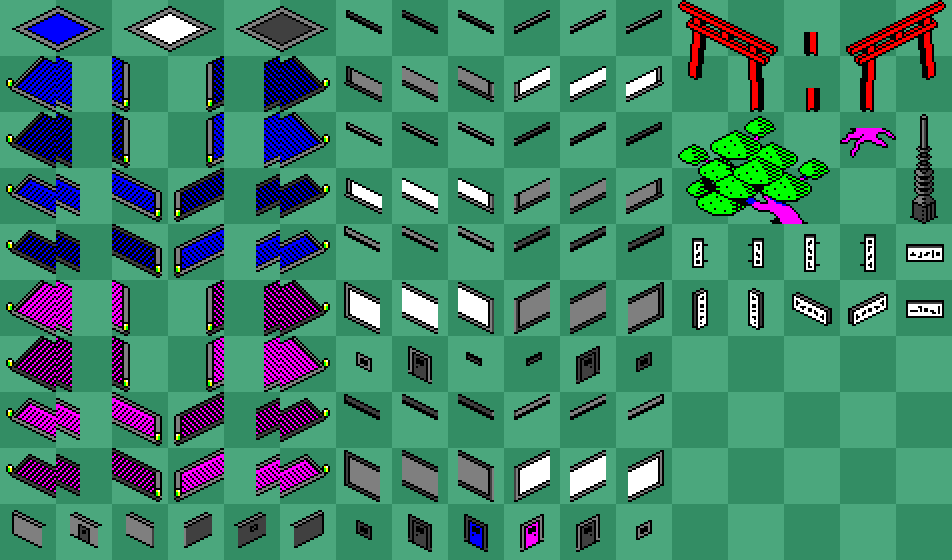 GamesUltimo's tweet photo. New tilesets for Interstate Drifter 2000 

#interstatedrifter #tileset #new #isometric #pixel #art #game https://t.co/Lj4TnyDLTT