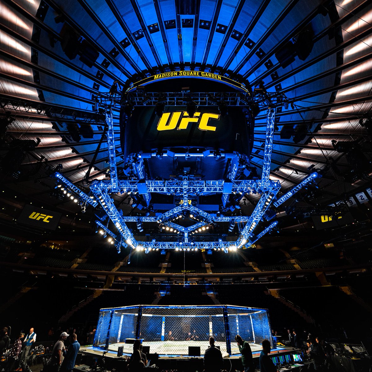 ufc's tweet photo. LIVE FROM NEW YORK, IT IS #UFC268! 🎥

[ #UFC268 | Early Prelims are LIVE on @UFCFightPass &amp; ESPN+ ] https://t.co/LzW4NfniTm