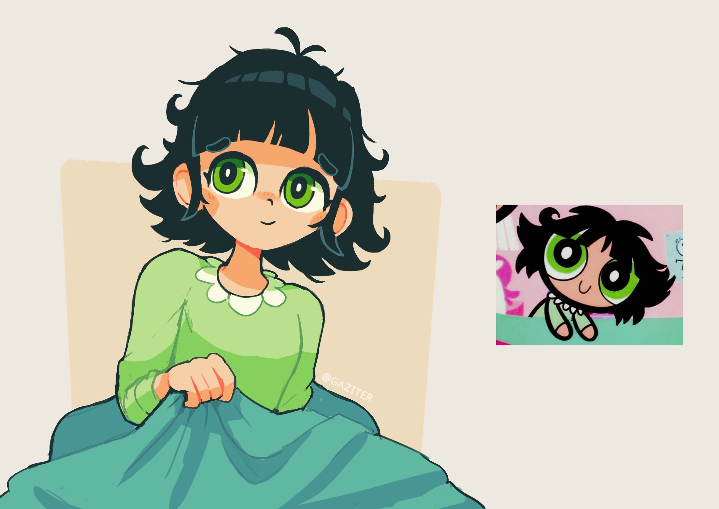 Gaziter on X messy hair day Buttercup https t x6uALmLDdS X