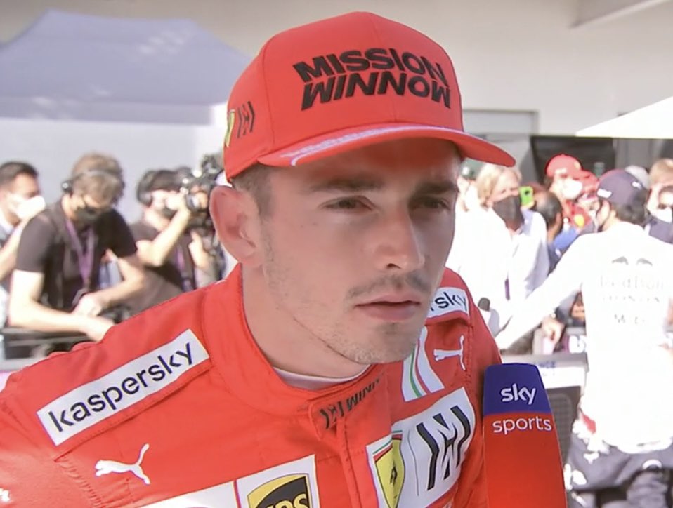 even when he’s disappointed, charles becomes a meme