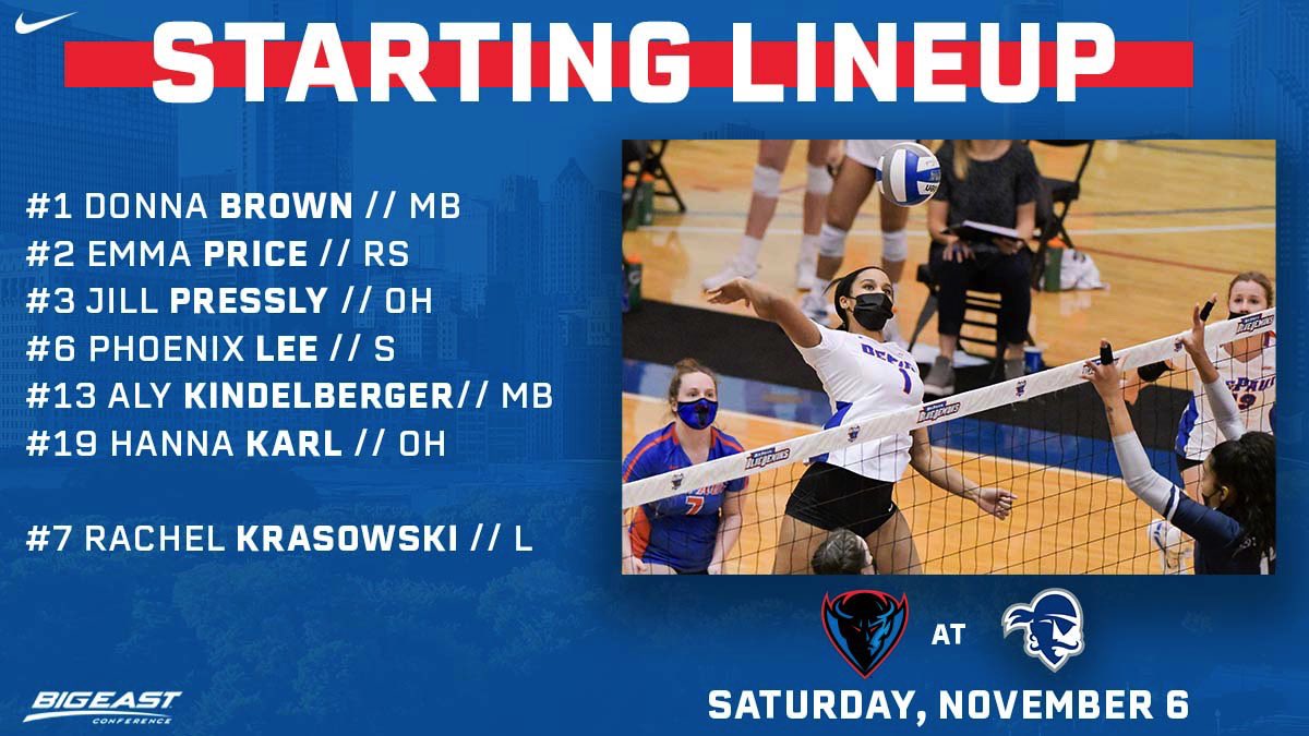 All set to go from Walsh Gym!

📺 bit.ly/3bKyS3k
📊 bit.ly/3kdF20r

#dpuvb