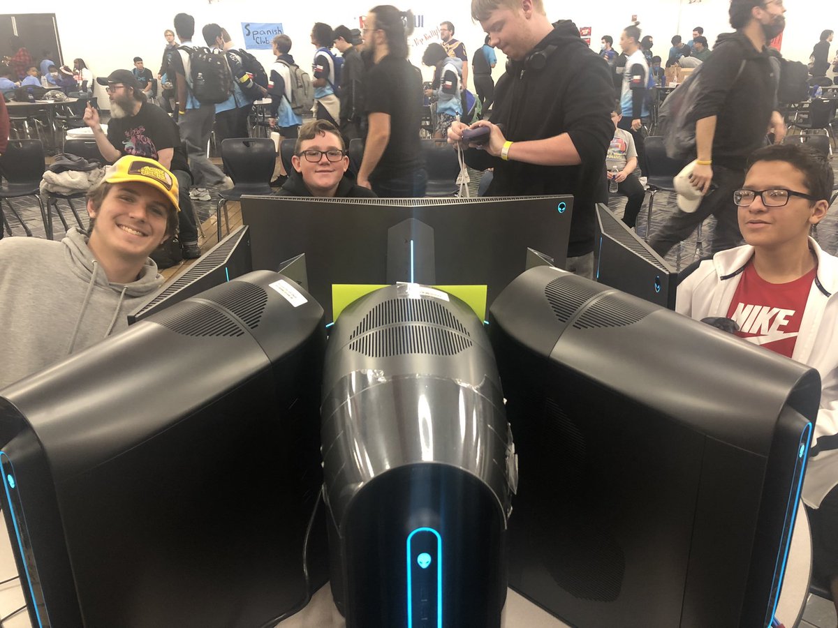 SnowWhiteEDU's tweet photo. For all of the #esports players and spectators at the #GCISD #RocketLeague Invitational enjoying the @Alienware equipment, you can get a discount at https://t.co/bBOuNvwzi5 for your own gaming devices at home! https://t.co/p1IjUOA1dv