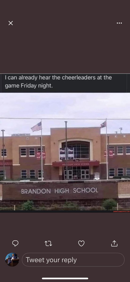 Has there ever been a President who had a school named after him in his FIRST YEAR in office? Remarkable.

#LetsGoBrandon