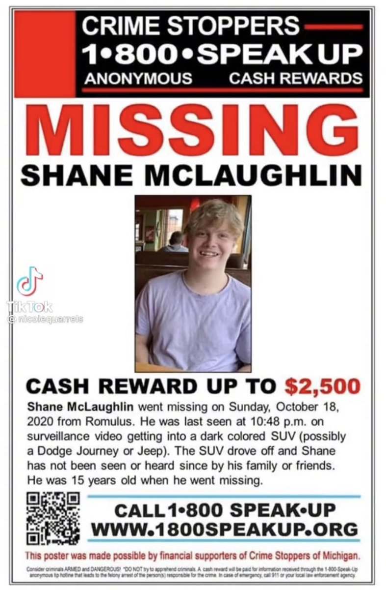 amy04724101's tweet photo. Help find Shane Mclaughlin. You can follow up the story on nicolequarrels tiktok. Help us find this boy!! #findshanemclaughlin https://t.co/7B8BjLSD6a