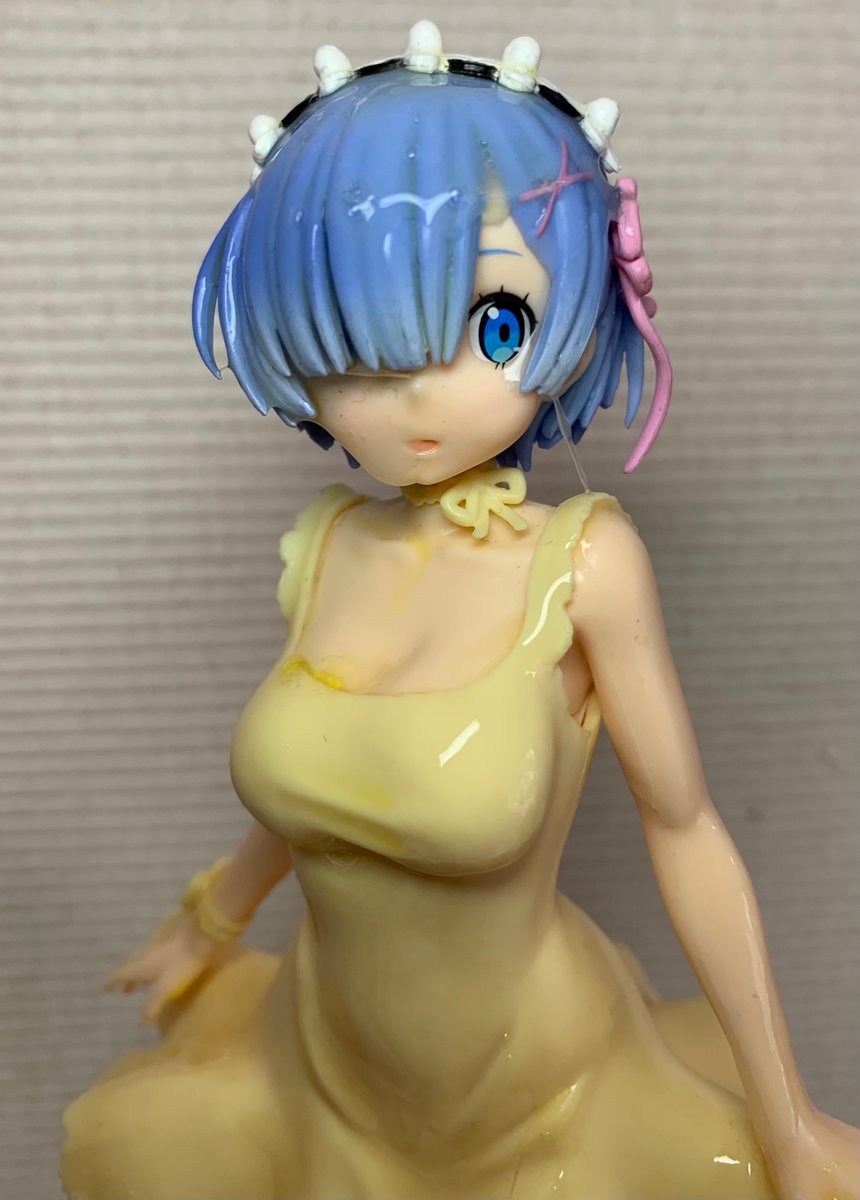 Urutopage's tweet photo. レムちゃん2回目 まだまだ汚れが足りないね 
#無洗浄フィギュア #フィギュアぶっかけ #無洗浄ぶっかけ  #ぶっかけ https://t.co/01CiJgfpNm