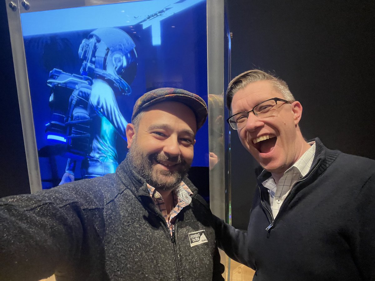 Great times meeting <a href="/beeple/">beeple</a> tonight!