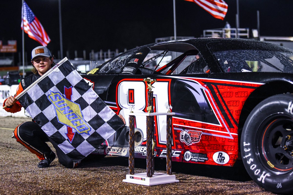 RacingAmerica's tweet photo. .@jettnoland50 wins back-to-back in the #ShowMePLM series @MMSracetrack.
🎥: https://t.co/aG08GcPbq1 https://t.co/rv5TdMdCaJ