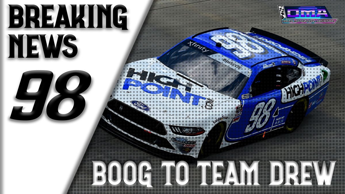 BREAKING: Can we get a "BOOOOG"??? Marc Boog signs to drive the #98 Mustang full-time for Team Drew in the VNS Series! #OMANews @FisherGee1