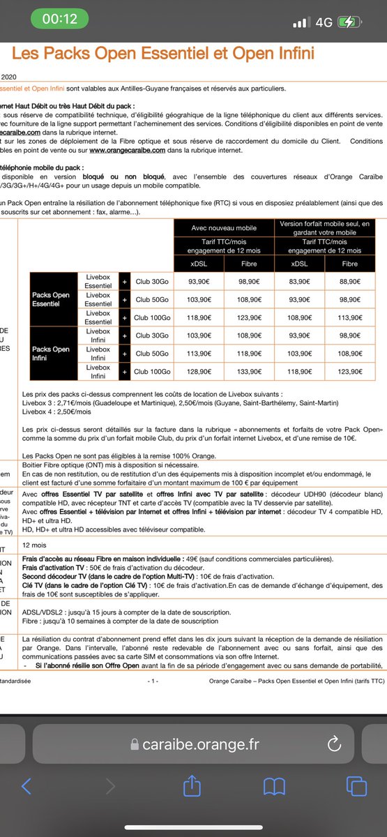 primofrances's tweet photo. @orange cela fait q présent 4 semaine que j’attend l’activation de ma ligne pour avoir. Sans compter que vos abonnement sont hyper cher en Guyane.
Est ce qu’un jour @free viendra en Guyane pour révolutionner le marché mobile et internet ?
#internet
#freebox #orange https://t.co/Q6sL08blkS
