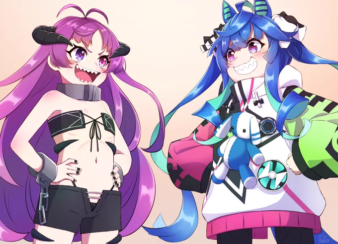 共通点の多い2人
ツインターボ×キシリカ
#ウマ娘 #無職転生 