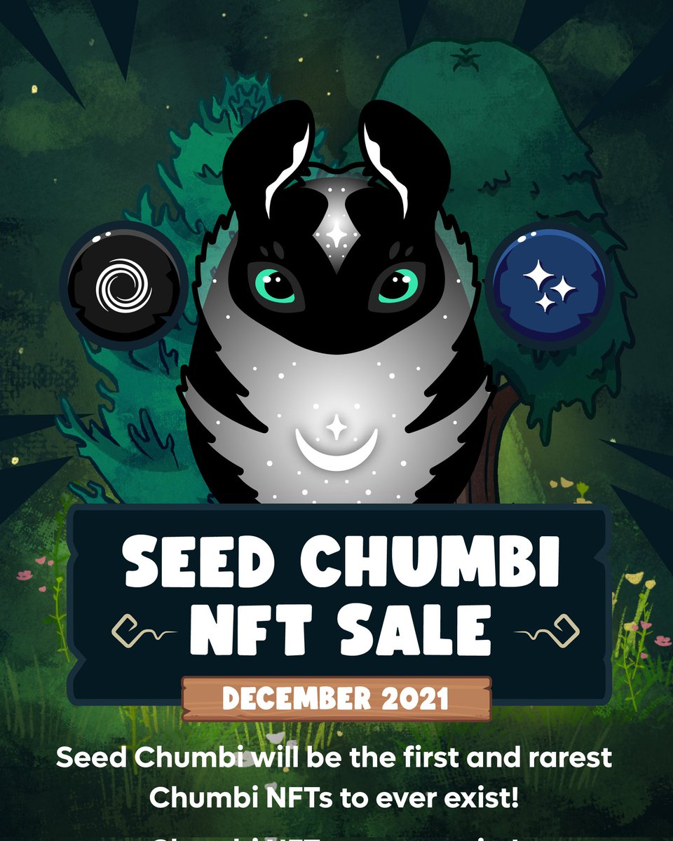 chu_mb1's tweet photo. 🔥 Over the coming weeks, we will be explaining everything you need to know about our upcoming Seed Chumbi #NFT Sale!

This will include:
- FAQs about Seed Chumbi NFTs
- Benefits of owning a Seed Chumbi
- Roadmap &amp; important dates
- Pod tiers and details
- Pod prices

#nftgame https://t.co/ChZYKSyL05