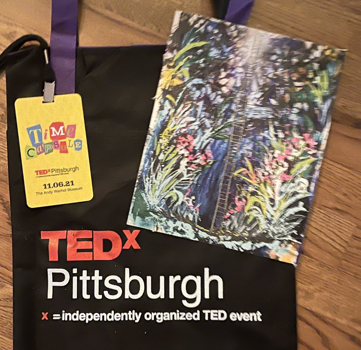 Thank you @LrningInstigatr @TEDxPittsburgh was off the🪝We all know the beautiful artistic skills of @baron_batch 💙d to see/hear the inner beauty of his being.