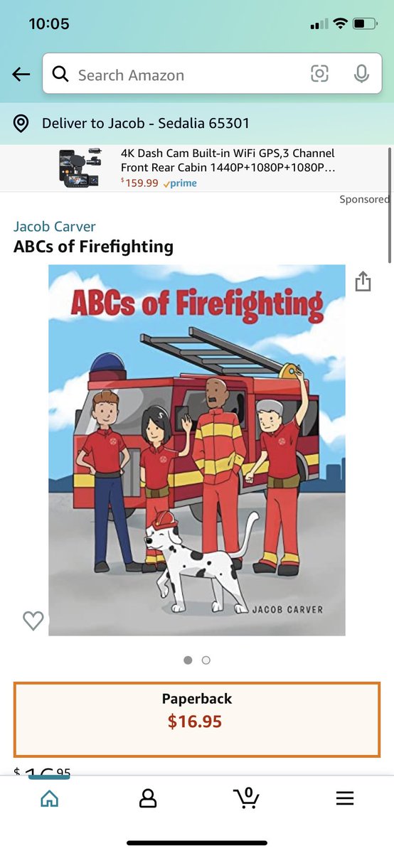 UncleJake_99's tweet photo. My book is ready on Barnes and Noble and Amazon! “ABCs of Firefighting” also coming soon as an eBook on iTunes! https://t.co/pUV1PTDIG3 https://t.co/kdXBLH81rY