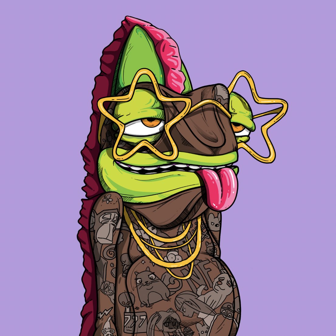 Y'all said a <a href="/wizkhalifa/">Wiz Khalifa</a> Cham and y'all were right, of course 😁 VIP chameleon status for ya, Wiz - we're all #chamfam #NFTs