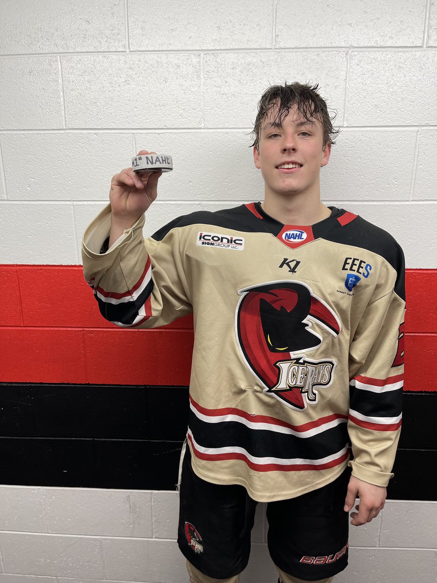 iceraysnahl's tweet photo. A couple of firsts for the IceRays with…

- Stefan Carney’s first win
- Michael Casey’s first goal
- Cole Helm’s first goal

#BringTheSting https://t.co/iPNhVlYQk3