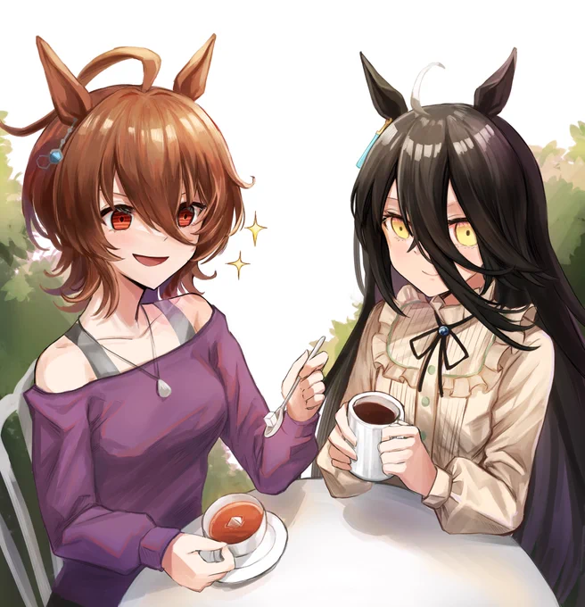タキカフェ私服  #ウマ娘 