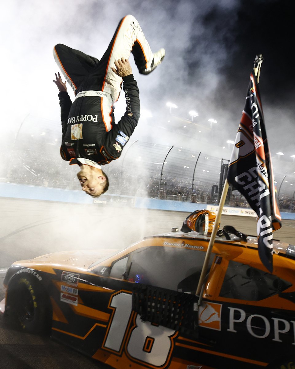 A flippin' championship! 🏆🏁