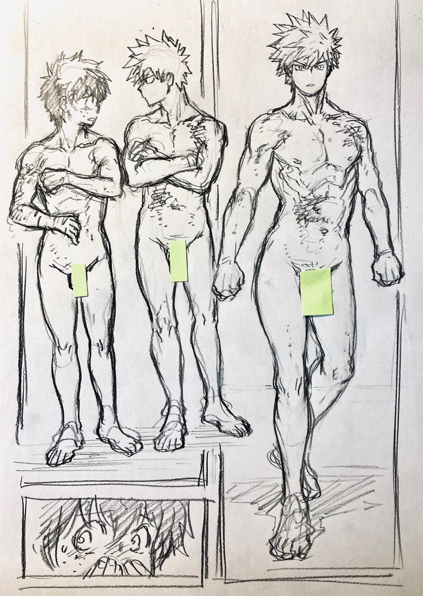 ラフ描き、💥🥦

裸腐描きw 
