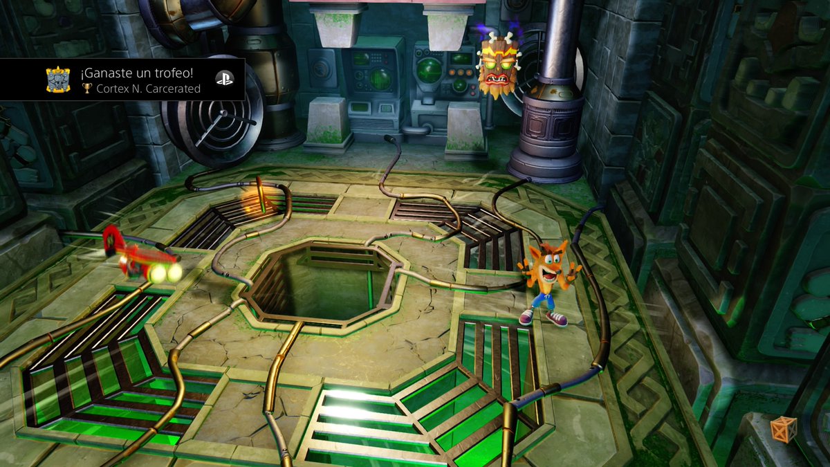 Howlmarkl's tweet photo. Crash Bandicoot: Warped
Cortex N. Carcerated (Oro)
Defeat N. Cortex. #PS4share https://t.co/R2RWnieO1y https://t.co/ii1Mtm7yrN