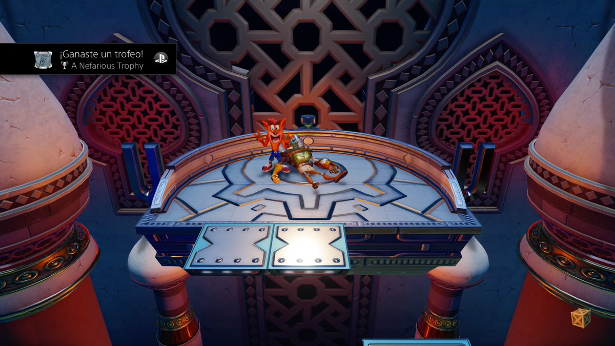 Howlmarkl's tweet photo. Crash Bandicoot: Warped
A Nefarious Trophy (Plata)
Defeat N. Tropy. #PS4share https://t.co/R2RWnieO1y https://t.co/3X8fRfIqJX