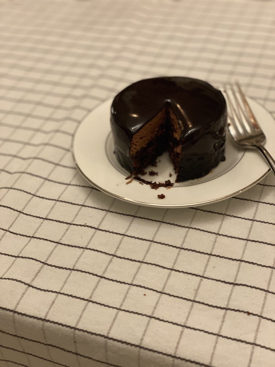the_money_pit's tweet photo. Raspberry chocolate mousse cakes with a chocolate mirror glaze. https://t.co/O0ZeppmQJR