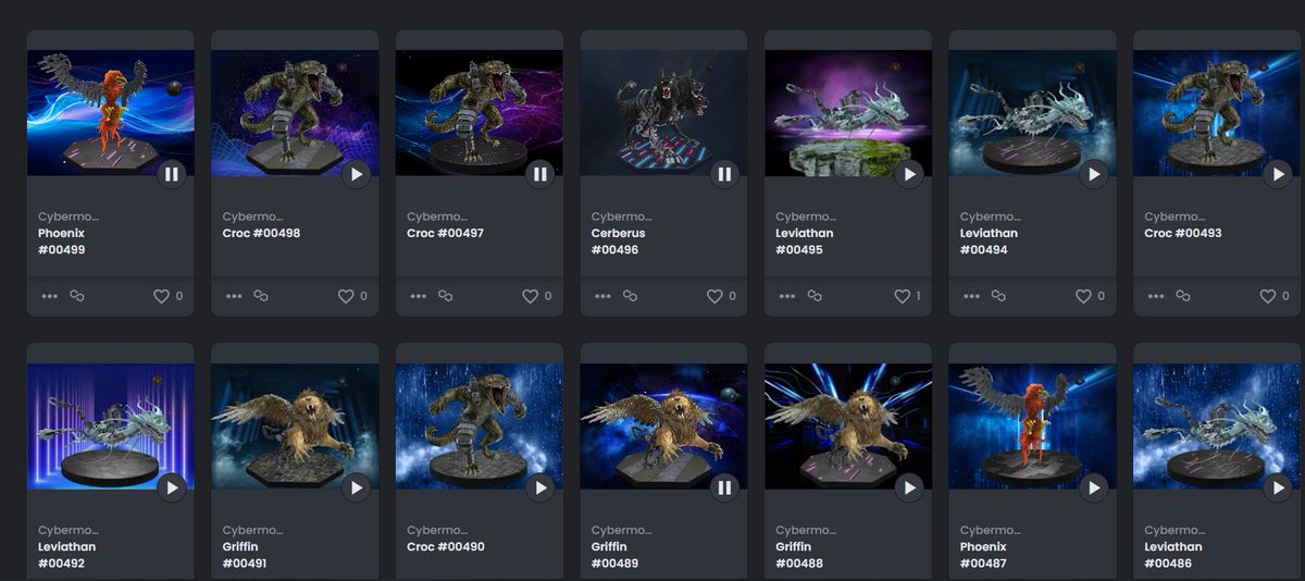 yawaraded's tweet photo. These monsters are dope. 🔥
You can mint yours at https://t.co/vb1eFuvrpa
For only 95 MATIC. NO GASSSSSSSSSS
LFG @cybereggminter
#NFTs #NFT #NFTCommunity #NFTdrop #NFTcollection #Cybermon #NFTartist #NFT3D https://t.co/3VOCKV7YZM
