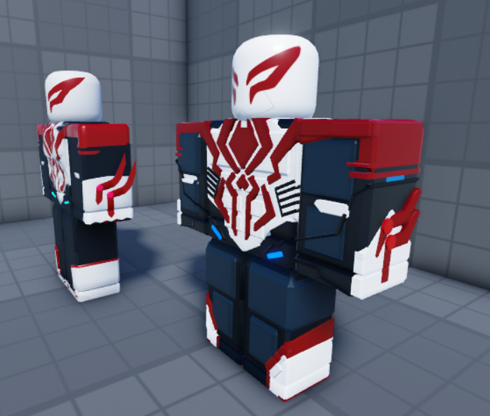 SpooksterPotato's tweet photo. all new all different 2099 spider-man
2018 vs now 😏
#RobloxDev #robloxart https://t.co/HhzsZt5b8x