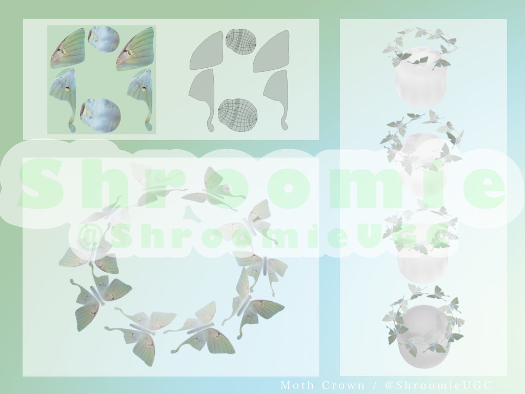 #RobloxUGC #UGCConcept #Roblox
Moth Crown!