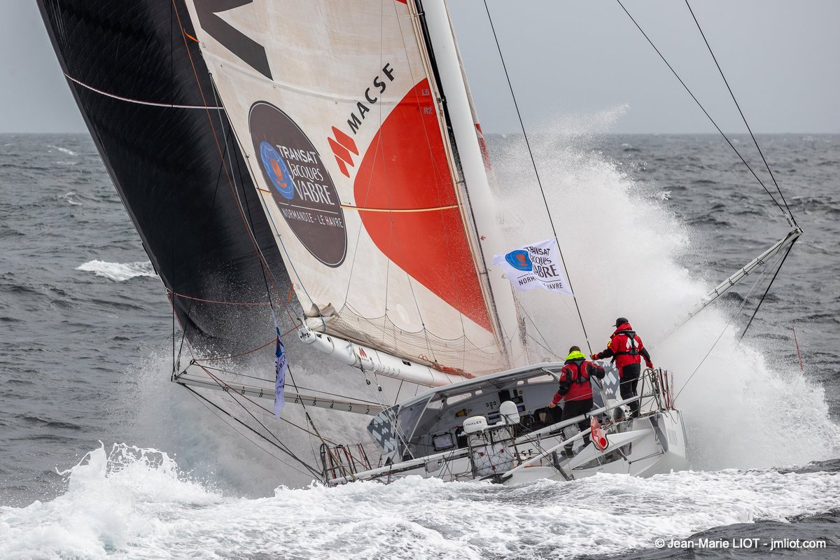 Isabelle Joschke - Skipper MACSF (@isabellejoschke) on Twitter photo 💬 "Avec <a href="/fabiendelahaye/">Fabien Delahaye</a>, nous partons avec l’objectif de terminer dans le top 10 et de laisser quelques foilers plus récents derrière nous..." 👊
Notre duo est paré pour la @TransatJV à bord de l'#IMOCA <a href="/VoileMACSF/">Voile MACSF</a>. Départ prévu ce dimanche à 13h27 sonnantes, face à 78 duos ! 💬 "Avec <a href="/fabiendelahaye/">Fabien Delahaye</a>, nous partons avec l’objectif de terminer dans le top 10 et de laisser quelques foilers plus récents derrière nous..." 👊
Notre duo est paré pour la @TransatJV à bord de l'#IMOCA <a href="/VoileMACSF/">Voile MACSF</a>. Départ prévu ce dimanche à 13h27 sonnantes, face à 78 duos !