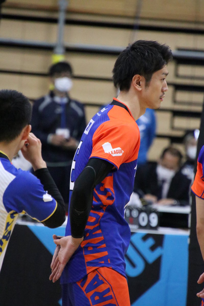 Jhe7887's tweet photo. 11/6 YMITアリーナ

#東レアローズ 
#手塚大 選手 https://t.co/x37z3zJA9G