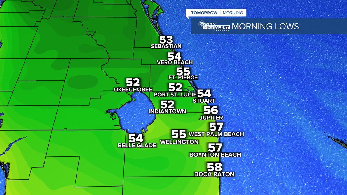 KateWentzelWX's tweet photo. Chilly air on the way tonight!   Sweater Weather! #flwx https://t.co/UbhxulYEeB
