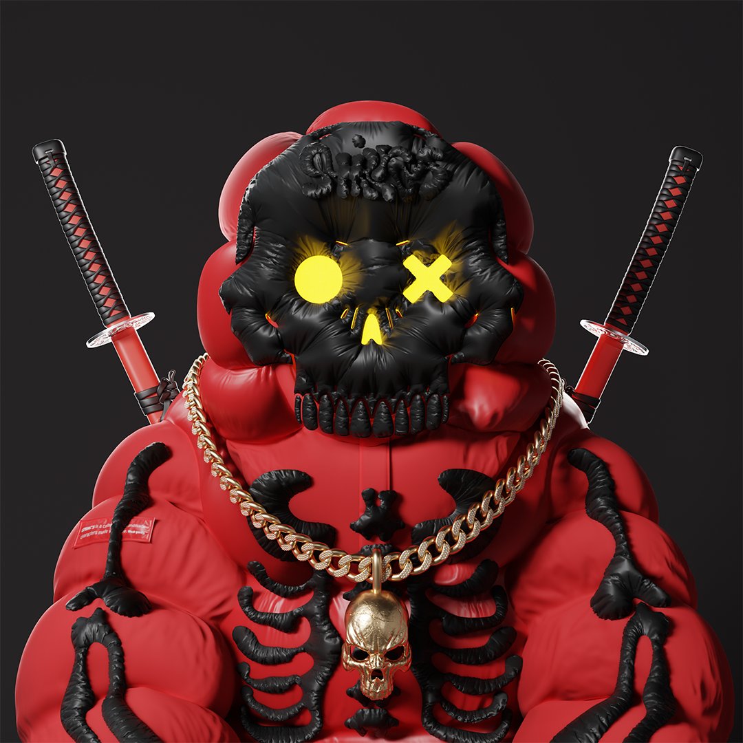 flatizy's tweet photo. A smircian warrior landing on earth with caution, armed and ready to face the 🌏

#NFTCommunity #NFTs #NFTartist #NFTcollection https://t.co/YvTvP9CNR6
