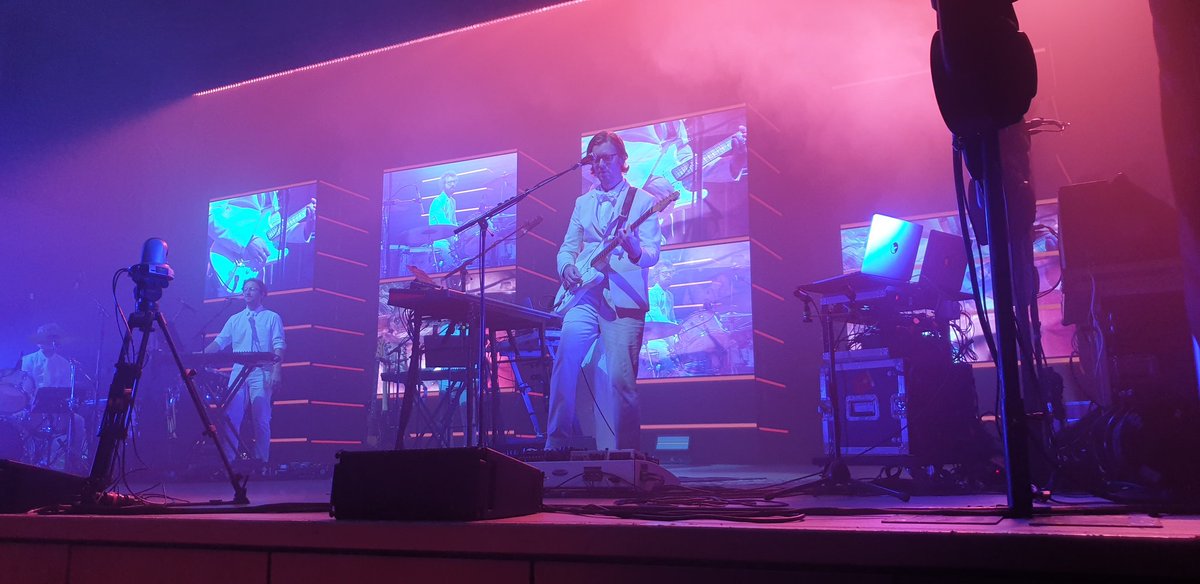 Mcrow32's tweet photo. The music of @PSB_HQ has always  connected with me in meaningful way. However seeing them today live for the first time, has just blown me away. We all loved you and the amazing talents of @EERAmusic 
This concert will stay with me forever. Thank you for being awesome! https://t.co/2utZ9aozP8