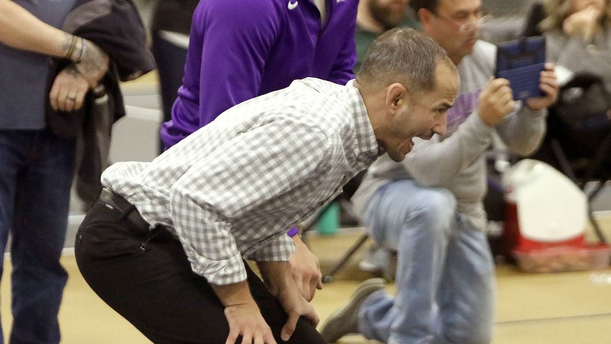purpleraiders's tweet photo. Wrestling: Massey wins 133 title; 13 Raiders place and 2nd place team finish in Ryan Riggs Mount Union coaching debut https://t.co/oKRA3TqoE6 #gomountgo @d3wrestle @nwcawrestling @jasonmbryant https://t.co/Blwnyapsv9
