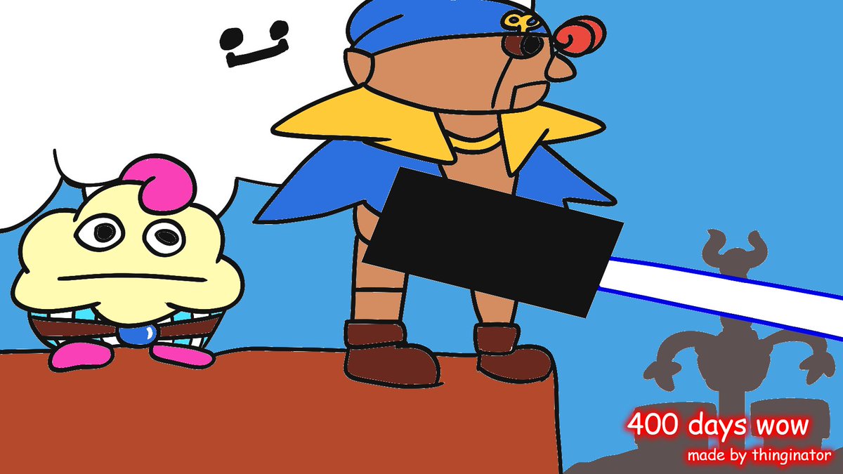 Thinginator90's tweet image. Drawing Geno every day until he’s in a new game Day 400

Y'know, I could've done something cool for day 400. something celebratory, something to make this project feel special.

But no, fuck you. Geno pissing.