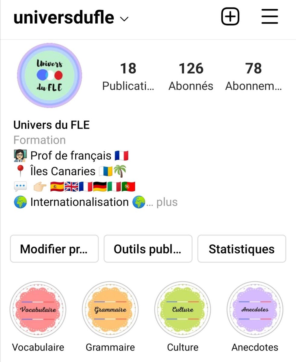 beatrizrodrua's tweet photo. 📢 Hace poco creé un #Instagram #educativo para compartir recursos con otros #profesores y #alumnos de #francés.

🇨🇵 ¿Te vienes a descubrir este #universdufle? 🚀

⬇️⬇️⬇️ https://t.co/7unO7ipQ5e