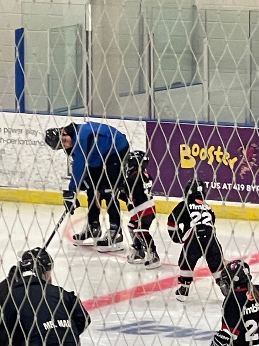 Tomwill33's tweet photo. Great to watch my two grandsons first hockey practice and son following his dad’s footsteps coaching 🥅🏒❤️ https://t.co/ojiJzZnEFo