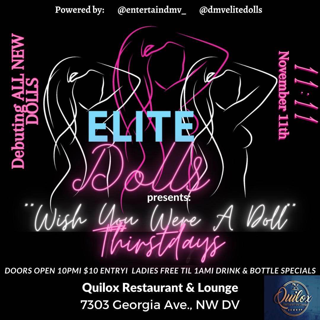 precious_dylan's tweet photo. 🚨🚨PS Motherfucking A🚨🚨

You’ve seen a couple, you’ve seen a few, you’ve seen some- BUT you haven’t seen them ALL👀🥵

@entertaindmv_ @dmvelitedolls presents:
“Wish You Were A Doll” Thursdays 🎀🧚🏽‍♀️ 
@quiloxrestaurantdmv

 come meet and buy a bottle https://t.co/HqY9Y7ivPU
